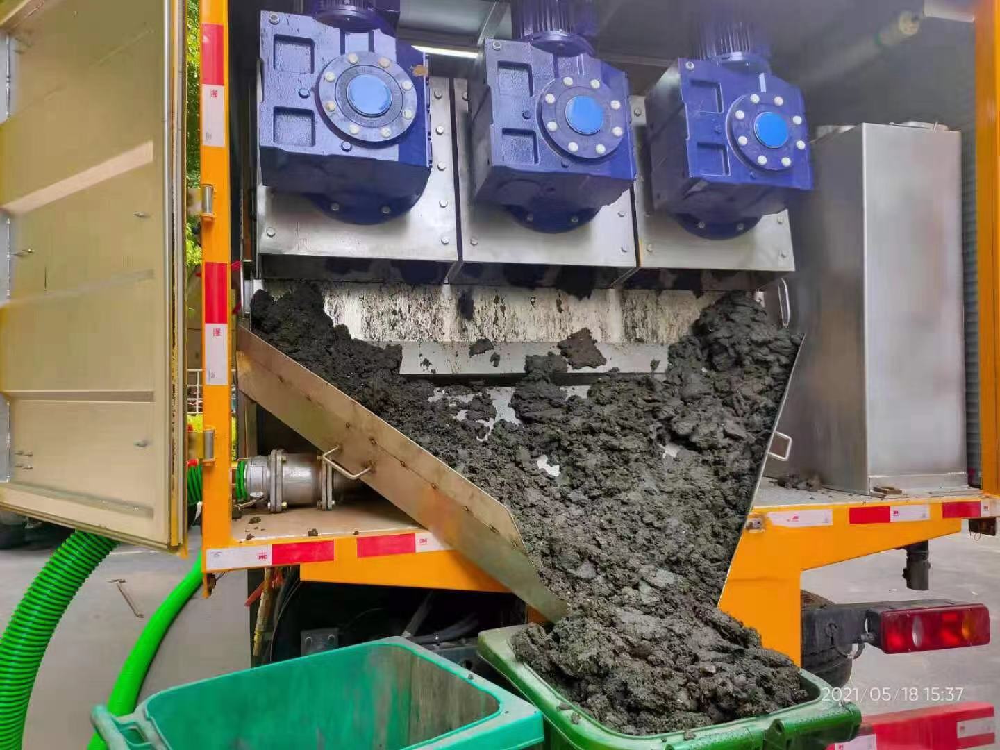 陇县化粪池清掏城市维护站-泥浆净化干湿分离处理